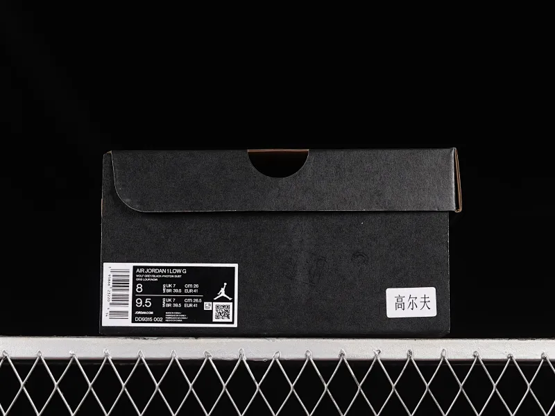 All categories Air Jordan Jordan series basketball shoes Air Jordan 1 Low G version pure original Air Jordan 1 Low Golf AJ1 Joe 1 new golf version Wolf gray color DD9315-002